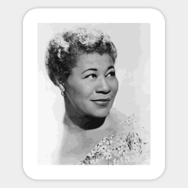 Ella Fitzgerald Sticker by Tamie